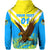 Custom Papua New Guinea Mount Hagen Eagles Hoodie Wamp Nga Rugby Blue, Custom Text and Number LT8 - Polynesian Pride