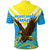 Papua New Guinea Mount Hagen Eagles Polo Shirt Wamp Nga Rugby Blue LT8 - Polynesian Pride