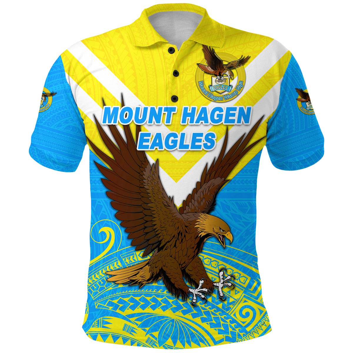 Philippines Polo Shirt The Fraternal Order Of Eagles Polynesian Polo Shirt