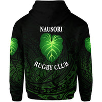 Fiji Nausori Rugby Zip Hoodie Original Style LT8 - Polynesian Pride