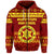 Custom Niuatoputapu High School Christmas Zip Hoodie Simple Style LT8 - Polynesian Pride