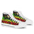 Niue High Top Shoes - Reggae Tentacle Turtle - Polynesian Pride