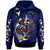 Guam Hoodie Custom Guam Independence Day With Hook Polynesian Patterns LT10 Blue - Polynesian Pride