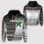 Custom Vanuatu Rugby Hoodie Impressive Version Black Custom Text and Number Unisex Black - Polynesian Pride