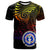 Northern Mariana Island T Shirt Pegasus Gradient Colorful Style Unisex Black - Polynesian Pride