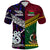 Vanuatu New Zealand Polo Shirt Together Purple LT8 - Polynesian Pride