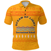 Ocean of Light International School Christmas Polo Shirt Simple Style LT8 - Polynesian Pride