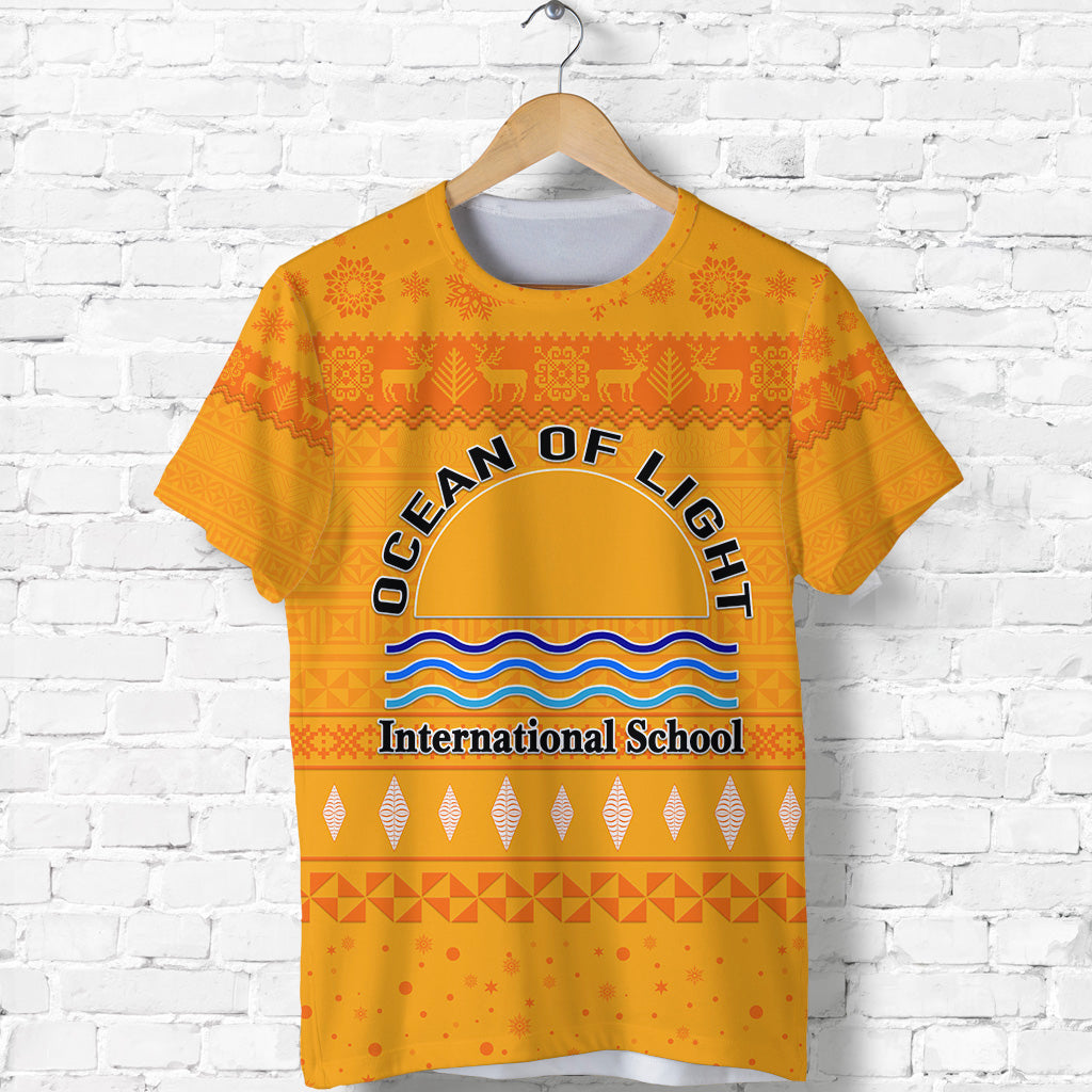 Ocean of Light International School Christmas T Shirt Simple Style LT8 - Polynesian Pride