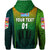 Custom Fiji Ovalau Rugby Hoodie Light Green Style, Custom Text and Number LT8 - Polynesian Pride