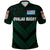 Custom Fiji Ovalau Rugby Polo Shirt Dark Green Style, Custom Text and Number LT8 - Polynesian Pride