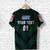 Custom Fiji Ovalau Rugby T Shirt Dark Green Style, Custom Text and Number LT8 - Polynesian Pride