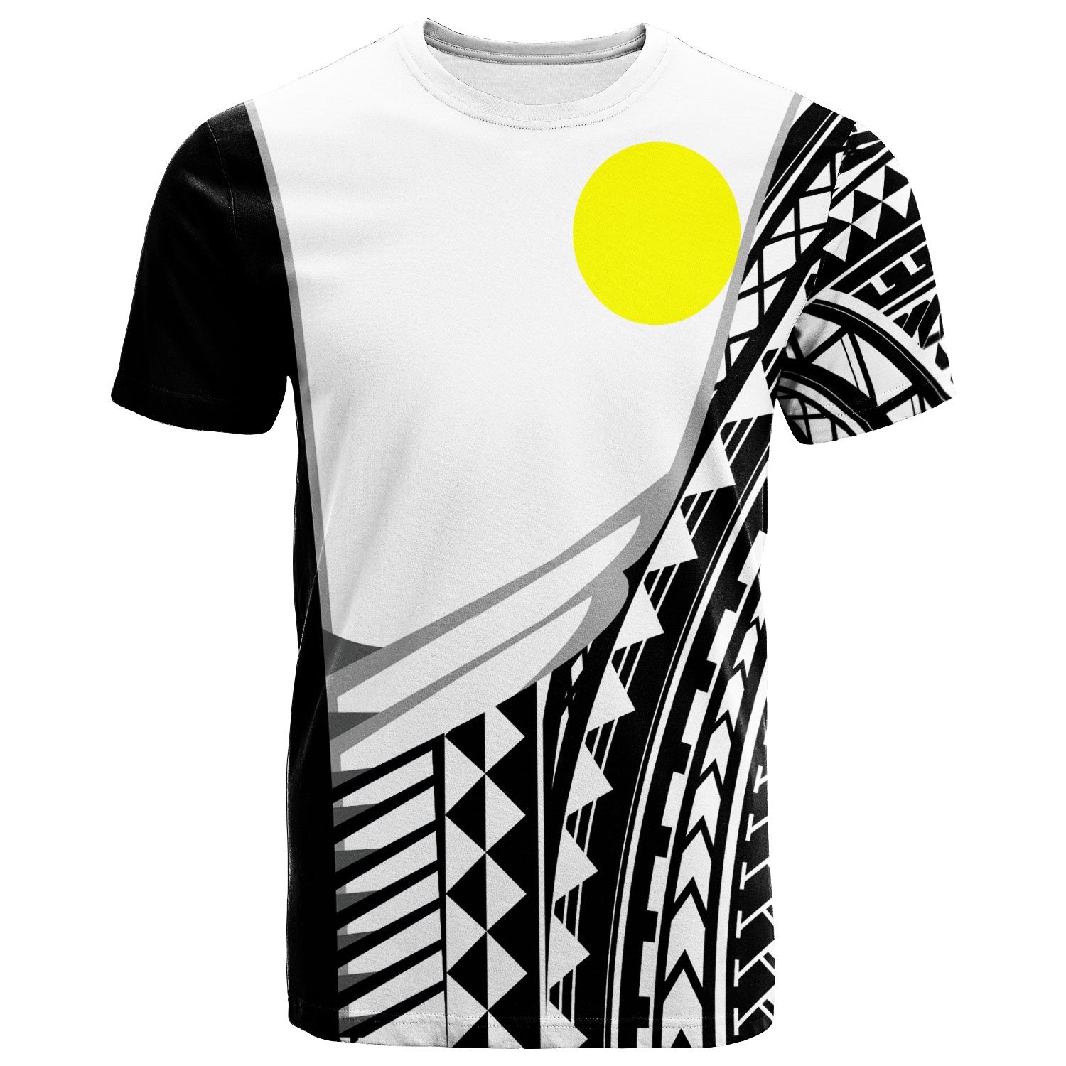 Palau Custom T Shirt Athletes Style Unisex White - Polynesian Pride