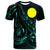 Palau T Shirt The Flow Of The Ocean Green Unisex Green - Polynesian Pride