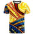 Papua New Guinea T Shirt The Twilight Of Papua New Guinea Paint Style Unisex Yellow - Polynesian Pride