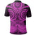 Polynesian Tattoo Polo Shirt Purple 2 - Polynesian Pride