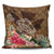 Kanaka Turtle Tropical Knit Background Pillow Covers - AH - Polynesian Pride