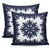 Hawaiian Quilt Pineapple Tropical Pillow Covers - AH One Size Set of 2 Blue - Polynesian Pride