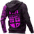 Fiji Hoodie Fiji Seal Polynesian Tattoo Style Pink - Polynesian Pride