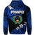 FSM Pohnpei Zip Hoodie Unique Vibes Blue LT8 - Polynesian Pride