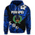 FSM Pohnpei Zip Hoodie Unique Vibes Blue LT8 - Polynesian Pride