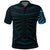 New Zealand Polo Shirt, Maori Samoan Polynesian Tattoo Golf Shirt Blue Unisex Black - Polynesian Pride