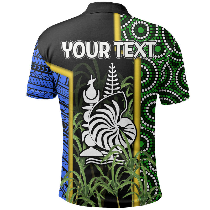 Custom South Sea Islanders Flag Style Polo Shirt New Caledonia LT6 - Polynesian Pride