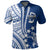 Cook Islands Rakahanga Polynesian Polo Shirt LT6 Blue - Polynesian Pride