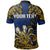 Custom Niue Uga Polo Shirt Tribal Patterns Blue Style LT6 - Polynesian Pride