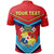 Custom Tonga Mate Maa Rugby Polo Shirt Jersey LT6 - Polynesian Pride