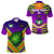 Custom Fiji Vuci Rugby Club Polo Shirt Creative Style Purple, Custom Text and Number LT8 Unisex Purple - Polynesian Pride