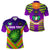 Custom Fiji Vuci Rugby Club Polo Shirt Creative Style Purple LT8 Unisex Purple - Polynesian Pride