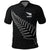 Silver Fern Rugby Polo Shirt Unisex Black - Polynesian Pride