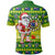 Cook Islands Christmas Polo Shirt Cool Santa Claus LT6 - Polynesian Pride