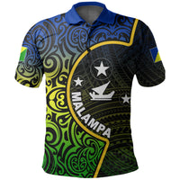 Malampa Day Polo Shirt Flag Color LT6 Yellow - Polynesian Pride