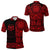 Marquesas Islands Polo Shirt Marquesan Tattoo Unique Style Red LT8 - Polynesian Pride