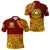 Tonga Vavau High School Polo Shirt Kupesi Vibes Maroon LT8 - Polynesian Pride