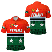 Penama Province Polo Shirt Vanuatu Pattern Traditional Style LT8 Green - Polynesian Pride