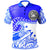 American Samoa Custom Polo Shirt Youthful Dynamic Style Unisex Blue - Polynesian Pride