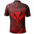 Custom Hawaii Kanaka Map Polo Shirt Red Style LT6 - Polynesian Pride