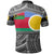 Custom Shefa Province Polo Shirt Of Vanuatu Polynesian Patterns Black and White Style LT6 - Polynesian Pride