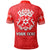 Custom Tonga Polo Shirt Ngatu Red Style LT6 - Polynesian Pride