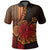 Custom Polynesian Hibiscus Polo Shirt Hawaiian Style No.1 LT6 Unisex Red - Polynesian Pride