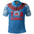 Toa Samoa Ula Fla Rugby Polo Shirt Blue Sky Jersey 2022 LT6 Blue - Polynesian Pride