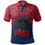 Custom Fast Samoa Polo Shirt Samoan Tattoo Style LT6 Unisex Red - Polynesian Pride