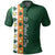 St. Patricks Day Ireland Flag Polo Shirt Shamrock Unisex Green - Polynesian Pride