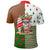 Hawaiian Santa Claus Mele Kalikimaka Kanaka Polo Shirt Red Angus Style - Polynesian Pride