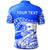 Tonga Custom Polo Shirt Youthful Dynamic Style Blue Neon Color - Polynesian Pride