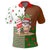 Hawaiian Santa Claus Mele Kalikimaka Kanaka Polo Shirt Red Angus Style - Polynesian Pride