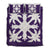 Hawaiian Royal Pattern Quilt Bed Set - Purple - H1 Style - AH Art - Polynesian Pride