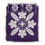 Hawaiian Royal Pattern Quilt Bed Set - Purple - L1 Style - AH Art - Polynesian Pride